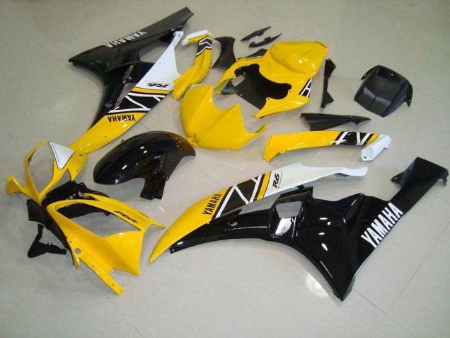 Cheap 2006-2007 Yellow Yamaha YZF R6 Motorcycle Fairing Canada Cheap 2006-2007 Yellow Yamaha YZF R6 Motorcycle Fairing Canada