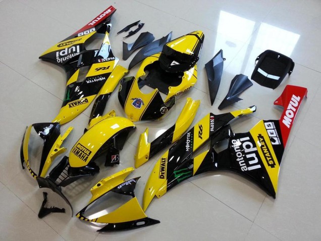 Cheap 2006-2007 Yellow Monster Lupi Yamaha YZF R6 Motorcycle Fairing Kits Canada Cheap 2006-2007 Yellow Monster Lupi Yamaha YZF R6 Motorcycle Fairing Kits Canada