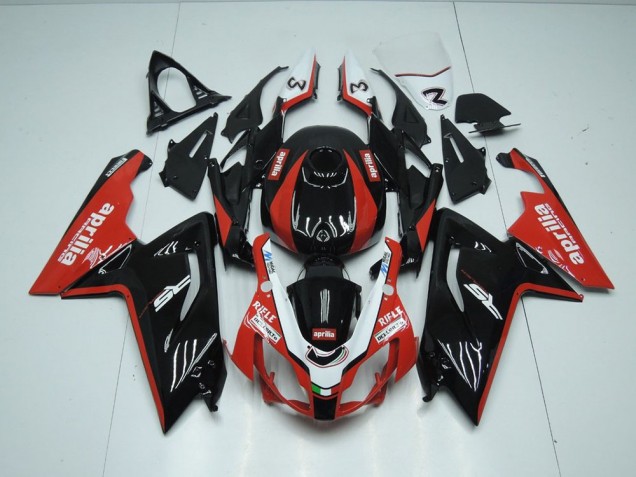 Cheap 2006-2011 Black and Red Aprilia RS125 Motorcycle Fairing Canada Cheap 2006-2011 Black and Red Aprilia RS125 Motorcycle Fairing Canada