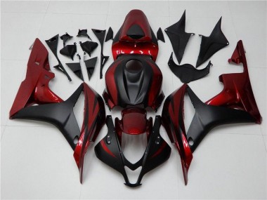 Cheap 2007-2008 Red Black Honda CBR600RR Bike Fairing Canada