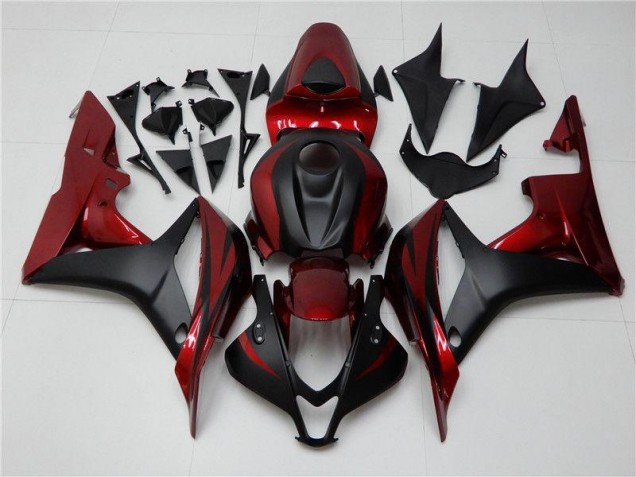 Cheap 2007-2008 Red Black Honda CBR600RR Bike Fairing Canada Cheap 2007-2008 Red Black Honda CBR600RR Bike Fairing Canada