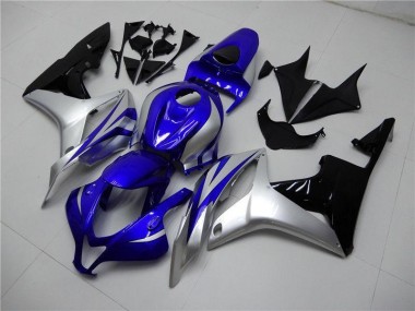 Cheap 2007-2008 Blue Silver Black Honda CBR600RR Replacement Motorcycle Fairings Canada