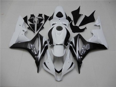 Cheap 2007-2008 White Black Honda CBR600RR Motorbike Fairing Canada