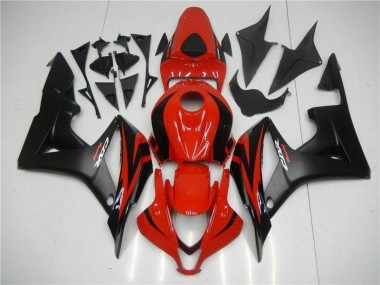 Cheap 2007-2008 Black Red Honda CBR600RR Motor Bike Fairings Canada