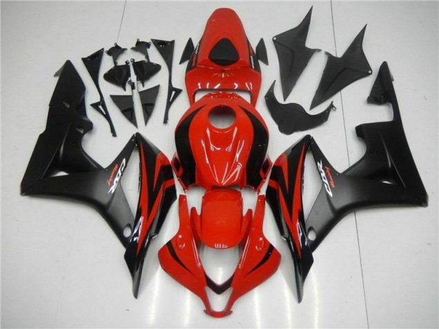 Cheap 2007-2008 Black Red Honda CBR600RR Motor Bike Fairings Canada Cheap 2007-2008 Black Red Honda CBR600RR Motor Bike Fairings Canada