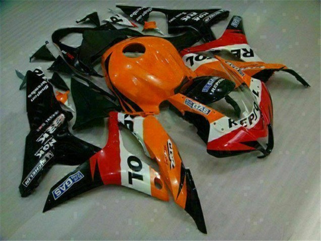 Cheap 2007-2008 Orange Black Repsol Honda CBR600RR Motorcycle Replacement Fairings Canada Cheap 2007-2008 Orange Black Repsol Honda CBR600RR Motorcycle Replacement Fairings Canada