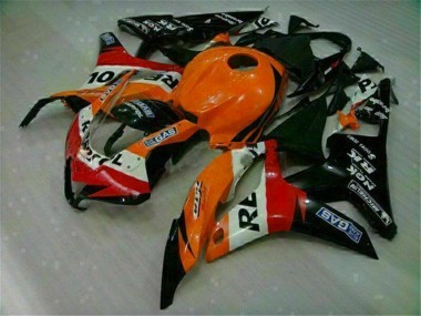 Cheap 2007-2008 Orange Black Repsol Honda CBR600RR Motorcycle Replacement Fairings Canada