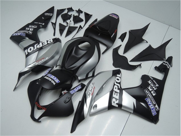 Cheap 2007-2008 Silver Repsol Black Honda CBR600RR Bike Fairings Canada Cheap 2007-2008 Silver Repsol Black Honda CBR600RR Bike Fairings Canada