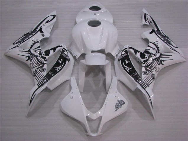Cheap 2007-2008 Black White Honda CBR600RR Replacement Motorcycle Fairings Canada Cheap 2007-2008 Black White Honda CBR600RR Replacement Motorcycle Fairings Canada