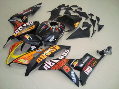 Cheap 2007-2008 Matte Black Rossi Honda CBR600RR Motorcycle Fairing Kits Canada