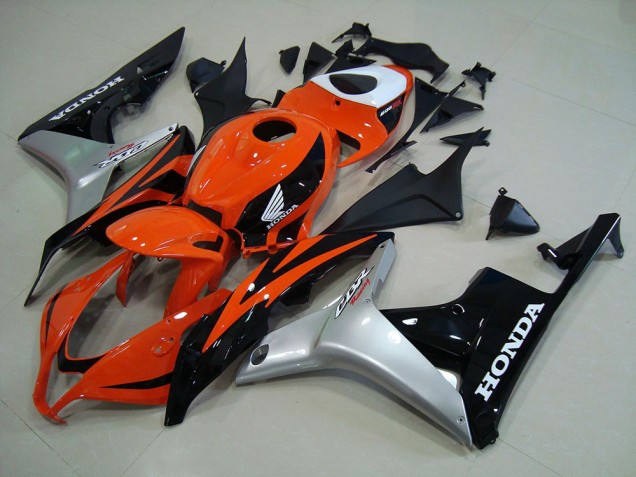 Cheap 2007-2008 Orange Silver Black Honda CBR600RR Motorcyle Fairings Canada Cheap 2007-2008 Orange Silver Black Honda CBR600RR Motorcyle Fairings Canada