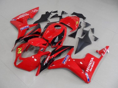 Cheap 2007-2008 Red Black Race Honda CBR600RR Replacement Fairings Canada