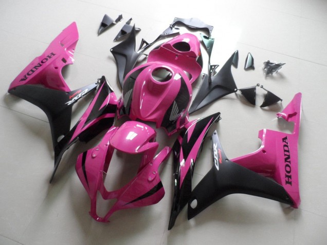 Cheap 2007-2008 Pink Black Honda CBR600RR Motorbike Fairings Canada