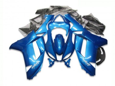 Cheap 2007-2008 Blue Kawasaki ZX6R Bike Fairing Kit Canada