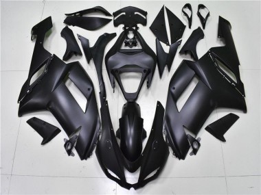 Cheap 2007-2008 Matte Black Kawasaki ZX6R Bike Fairing Kit Canada