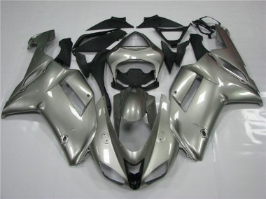 Cheap 2007-2008 Grey Kawasaki ZX6R Moto Fairings Canada