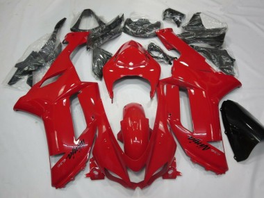 Cheap 2007-2008 Red Kawasaki ZX6R Motor Fairings Canada