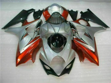 Cheap 2007-2008 Brown Silver Suzuki GSXR 1000 K7 Motorbike Fairings Canada