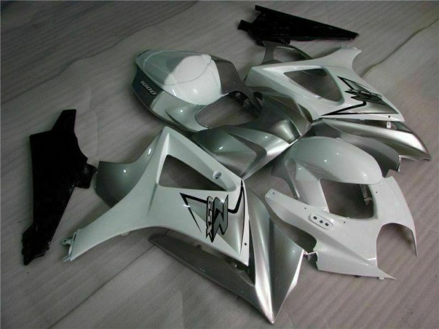 Cheap 2007-2008 Silver White Suzuki GSXR 1000 K7 Motorbike Fairing Canada Cheap 2007-2008 Silver White Suzuki GSXR 1000 K7 Motorbike Fairing Canada