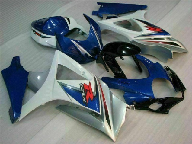 Cheap 2007-2008 Blue White Suzuki GSXR 1000 K7 Bike Fairings Canada Cheap 2007-2008 Blue White Suzuki GSXR 1000 K7 Bike Fairings Canada