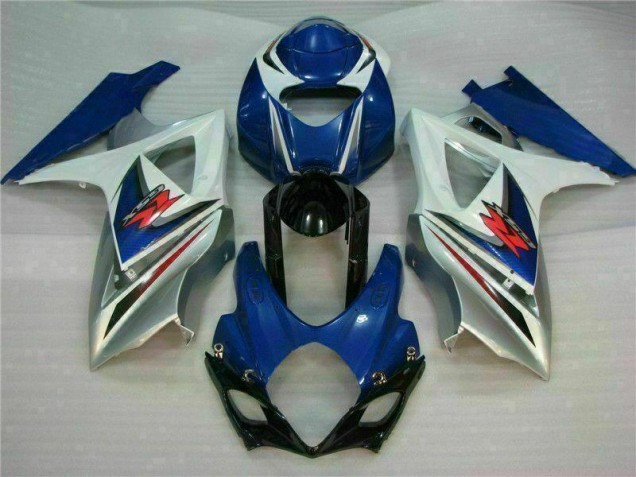Cheap 2007-2008 Blue White Suzuki GSXR 1000 K7 Bike Fairings Canada Cheap 2007-2008 Blue White Suzuki GSXR 1000 K7 Bike Fairings Canada