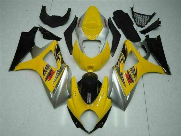 Cheap 2007-2008 Yellow Suzuki GSXR 1000 K7 Bike Fairing Kit Canada Cheap 2007-2008 Yellow Suzuki GSXR 1000 K7 Bike Fairing Kit Canada
