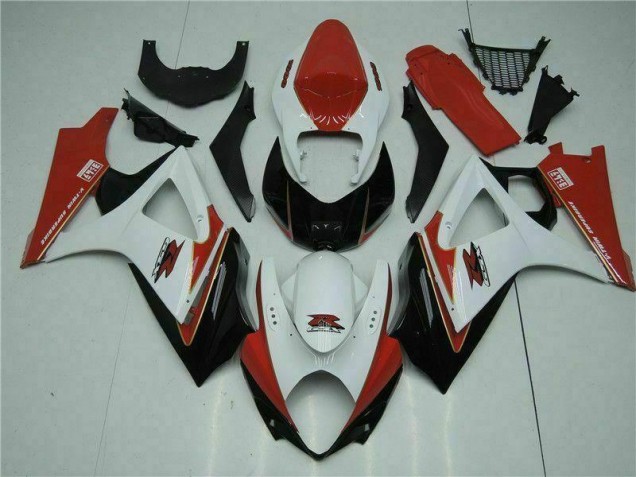 Cheap 2007-2008 Red White Suzuki GSXR 1000 K7 Motorcycle Bodywork Canada Cheap 2007-2008 Red White Suzuki GSXR 1000 K7 Motorcycle Bodywork Canada