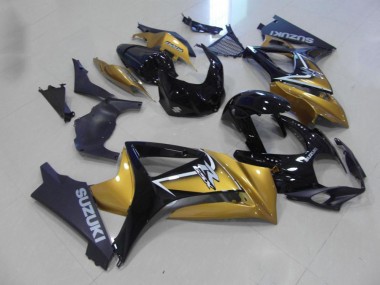 Cheap 2007-2008 Gold Black Suzuki GSXR 1000 K7 Replacement Fairings Canada