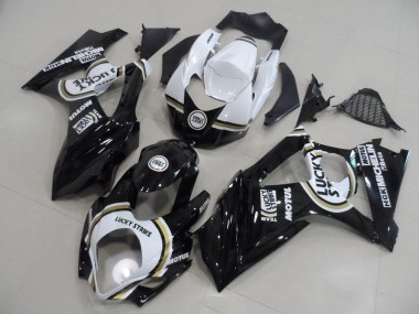 Cheap 2007-2008 Black Lucky Strike Suzuki GSXR 1000 K7 Bike Fairings Canada