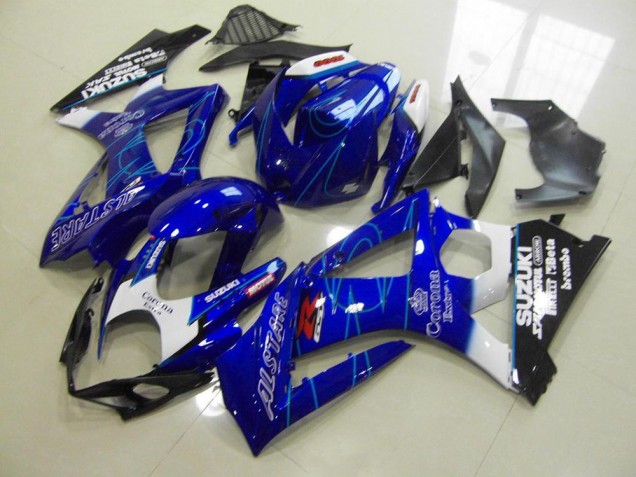 Cheap 2007-2008 Blue Corona Suzuki GSXR 1000 K7 Bike Fairings Canada