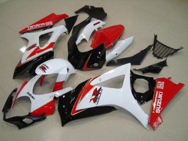 Cheap 2007-2008 White Red Black Suzuki GSXR 1000 K7 Replacement Motorcycle Fairings Canada