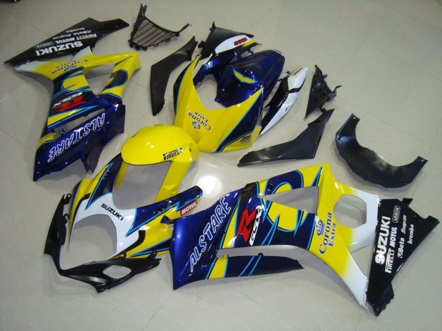 Cheap 2007-2008 Yellow Corona Suzuki GSXR 1000 K7 Bike Fairing Kit Canada Cheap 2007-2008 Yellow Corona Suzuki GSXR 1000 K7 Bike Fairing Kit Canada