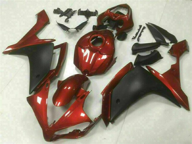 Cheap 2007-2008 Red Black Yamaha YZF R1 Bike Fairing Kit Canada Cheap 2007-2008 Red Black Yamaha YZF R1 Bike Fairing Kit Canada