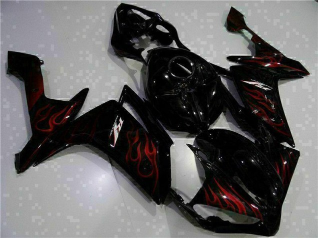 Cheap 2007-2008 Black Yamaha YZF R1 Motorcylce Fairings Canada Cheap 2007-2008 Black Yamaha YZF R1 Motorcylce Fairings Canada