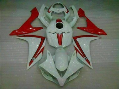 Cheap 2007-2008 White Red Yamaha YZF R1 Motorbike Fairing Canada
