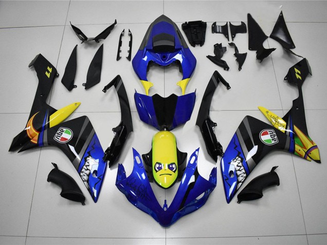 Cheap 2007-2008 Blue Shark Yamaha YZF R1 Motorcycle Fairing Kit Canada Cheap 2007-2008 Blue Shark Yamaha YZF R1 Motorcycle Fairing Kit Canada