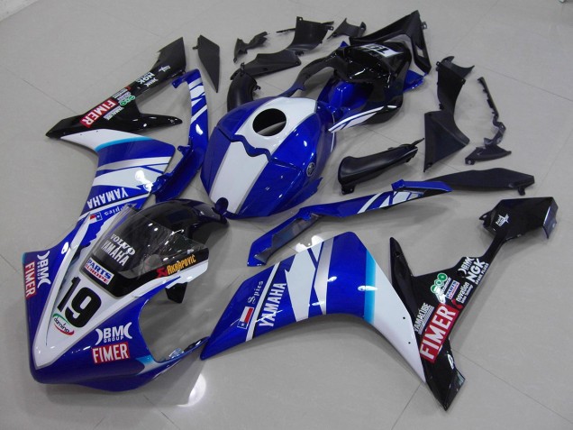 Cheap 2007-2008 White Blue Yamaha YZF R1 Moto Fairings Canada Cheap 2007-2008 White Blue Yamaha YZF R1 Moto Fairings Canada