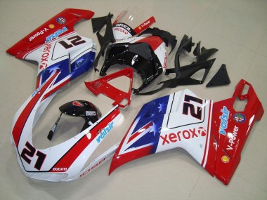 Cheap 2007-2014 Xerox 21 Ducati 848 1098 1198 Moto Fairings Canada