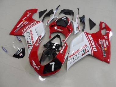 Cheap 2007-2014 Banner 7 Ducati 848 1098 1198 Motorbike Fairing Canada
