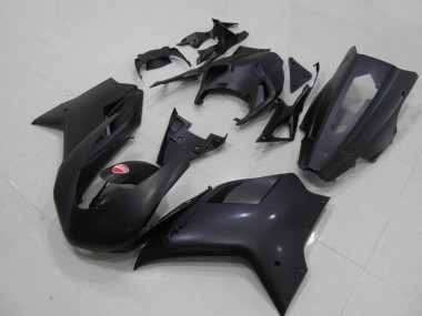 Cheap 2007-2014 Matte Black Racing Verision Ducati 848 1098 1198 Bike Fairings Canada