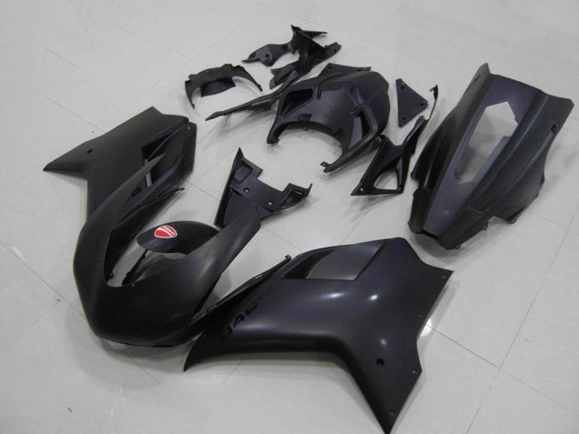 Cheap 2007-2014 Matte Black Racing Verision Ducati 848 1098 1198 Bike Fairings Canada Cheap 2007-2014 Matte Black Racing Verision Ducati 848 1098 1198 Bike Fairings Canada