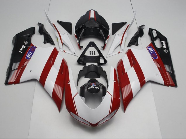 Cheap 2007-2014 Generali with No Logo Ducati 848 1098 1198 Motorcycle Fairings Kits Canada Cheap 2007-2014 Generali with No Logo Ducati 848 1098 1198 Motorcycle Fairings Kits Canada
