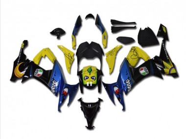 Cheap 2008-2010 Blue Shark Kawasaki ZX10R Bike Fairings Canada
