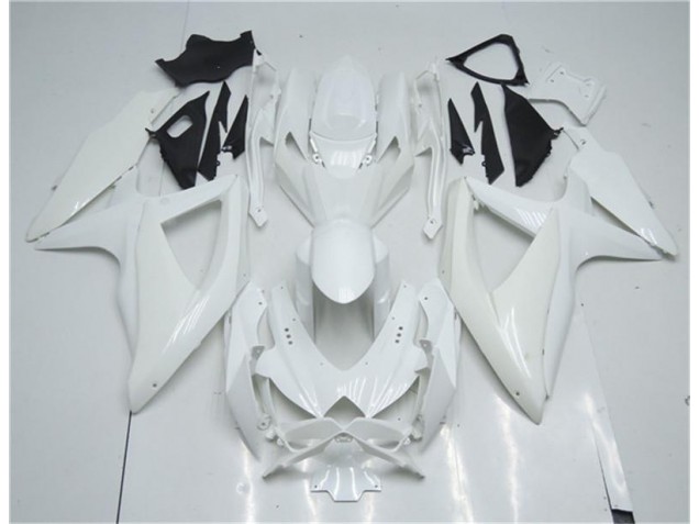 Cheap 2008-2010 White Suzuki GSXR 600/750 Motorcyle Fairings Canada Cheap 2008-2010 White Suzuki GSXR 600/750 Motorcyle Fairings Canada
