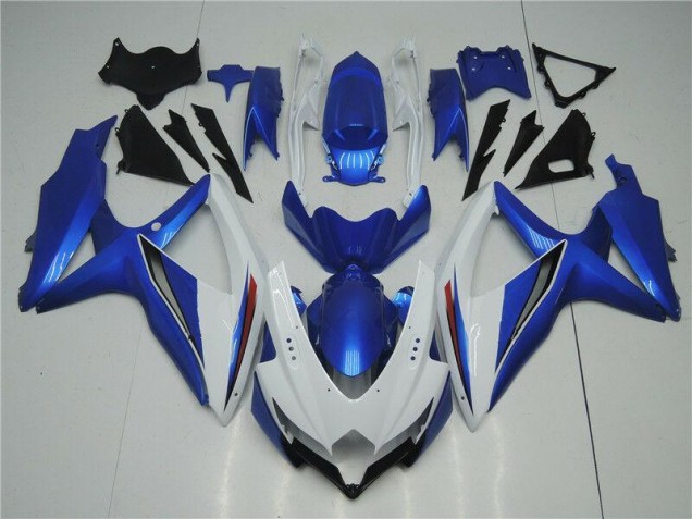 Cheap 2008-2010 White Blue Suzuki GSXR 600/750 Replacement Fairings Canada Cheap 2008-2010 White Blue Suzuki GSXR 600/750 Replacement Fairings Canada