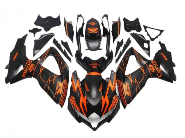 Cheap 2008-2010 Black Orange Suzuki GSXR 600/750 Bike Fairings Canada Cheap 2008-2010 Black Orange Suzuki GSXR 600/750 Bike Fairings Canada