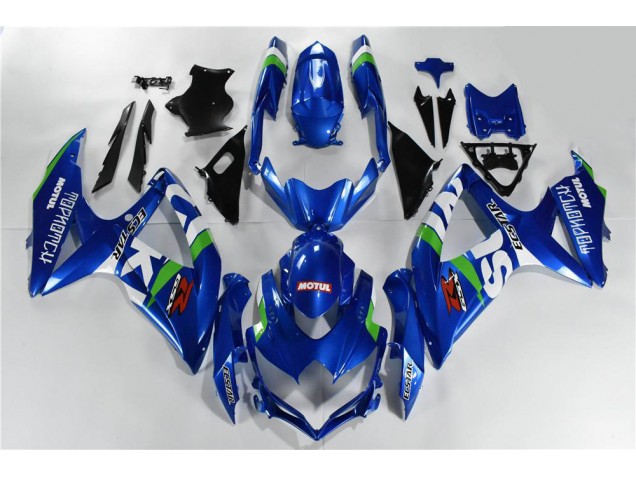 Cheap 2008-2010 Blue White Green Suzuki GSXR 600/750 Motor Bike Fairings Canada Cheap 2008-2010 Blue White Green Suzuki GSXR 600/750 Motor Bike Fairings Canada
