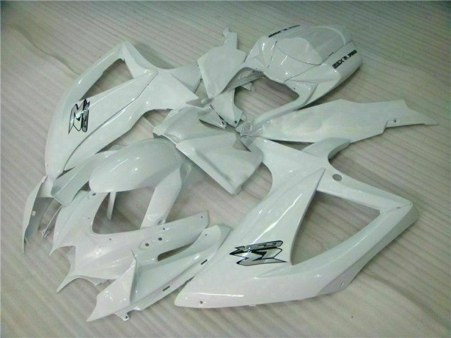 Cheap 2008-2010 White Suzuki GSXR 600/750 Bike Fairing Kit Canada Cheap 2008-2010 White Suzuki GSXR 600/750 Bike Fairing Kit Canada