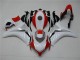 Cheap 2008-2011 White Red Honda CBR1000RR Motorcylce Fairings Canada