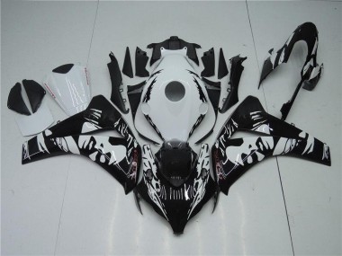 Cheap 2008-2011 Black White Honda CBR1000RR Motorbike Fairing Canada